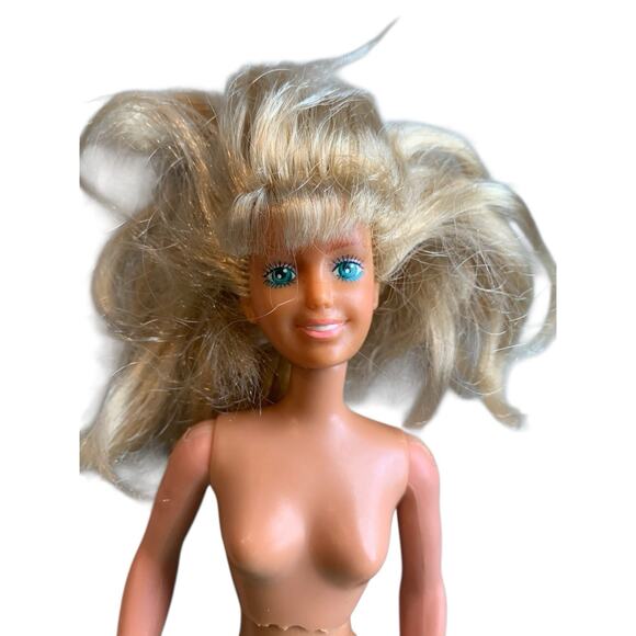 Vintage 1987 Lookin Smart Maxie Doll Poseable Hasbro Made To Mov Barbie Clone D8 - Picture 3 of 7